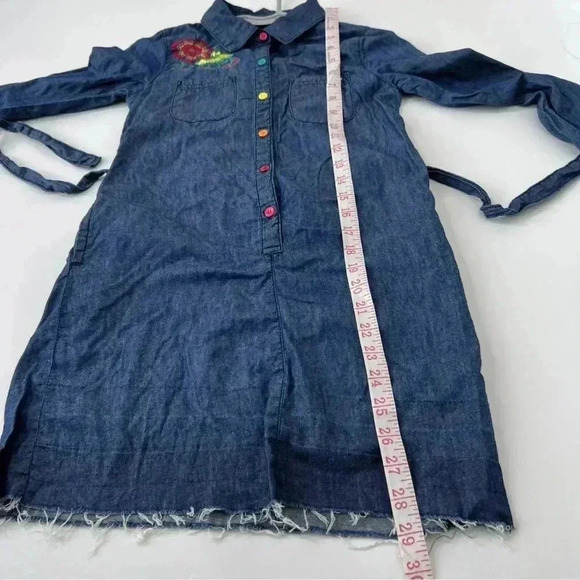 True Religion Junior DENIM DRESS Size Sp - Picture 7 of 9
